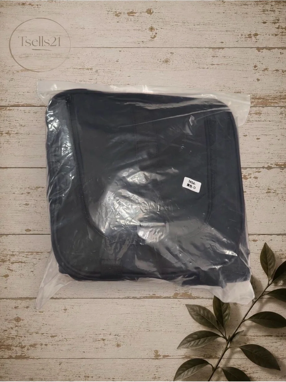 NWT IBFUN 4-in-1 Black 50L Convertible Garment Duffle Bag